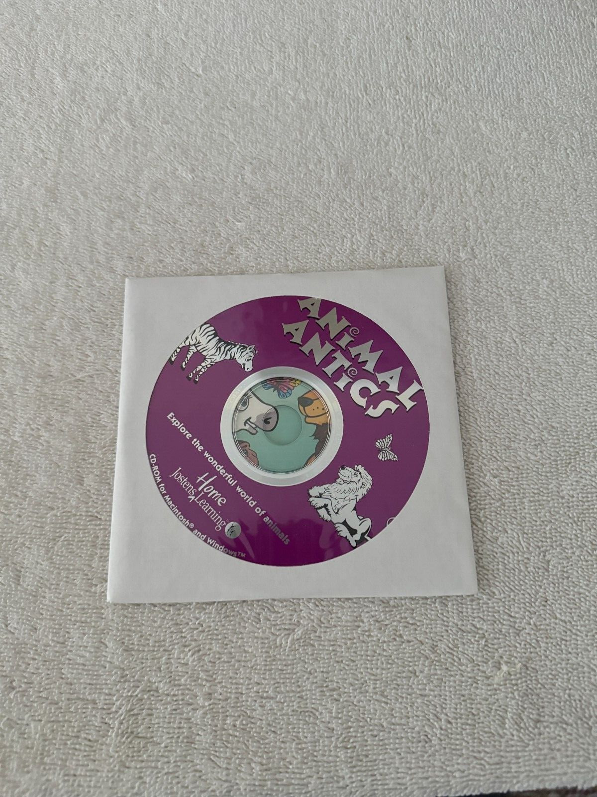 Animal Antics (Ages 4-9) (PC/MAC-CD, 1994) for Win/Mac - NEW Sealed Jewel Case