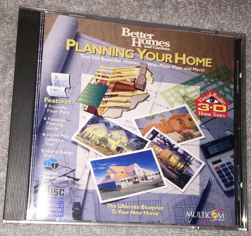 Better Homes and Gardens Planning Your Home Interactive CD-ROM
