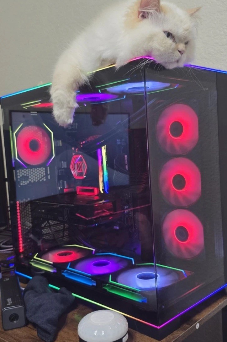 Custom Gaming Desktop PC, RGB, AMD Ryzen 5, NVIDIA GeForce RTX 5060 NEW BUILD