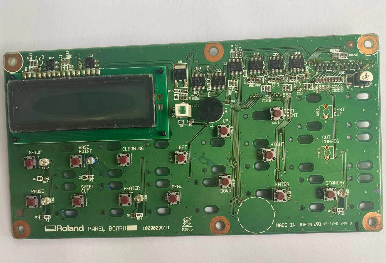 Original Used Roland XF-640 PANEL BOARD - 6702048120