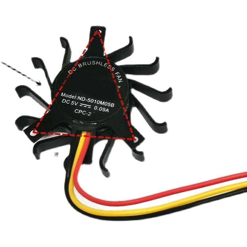 For ND-5010M05B Industrial Controls Fan 5V Diameter 4.5CM High Quality