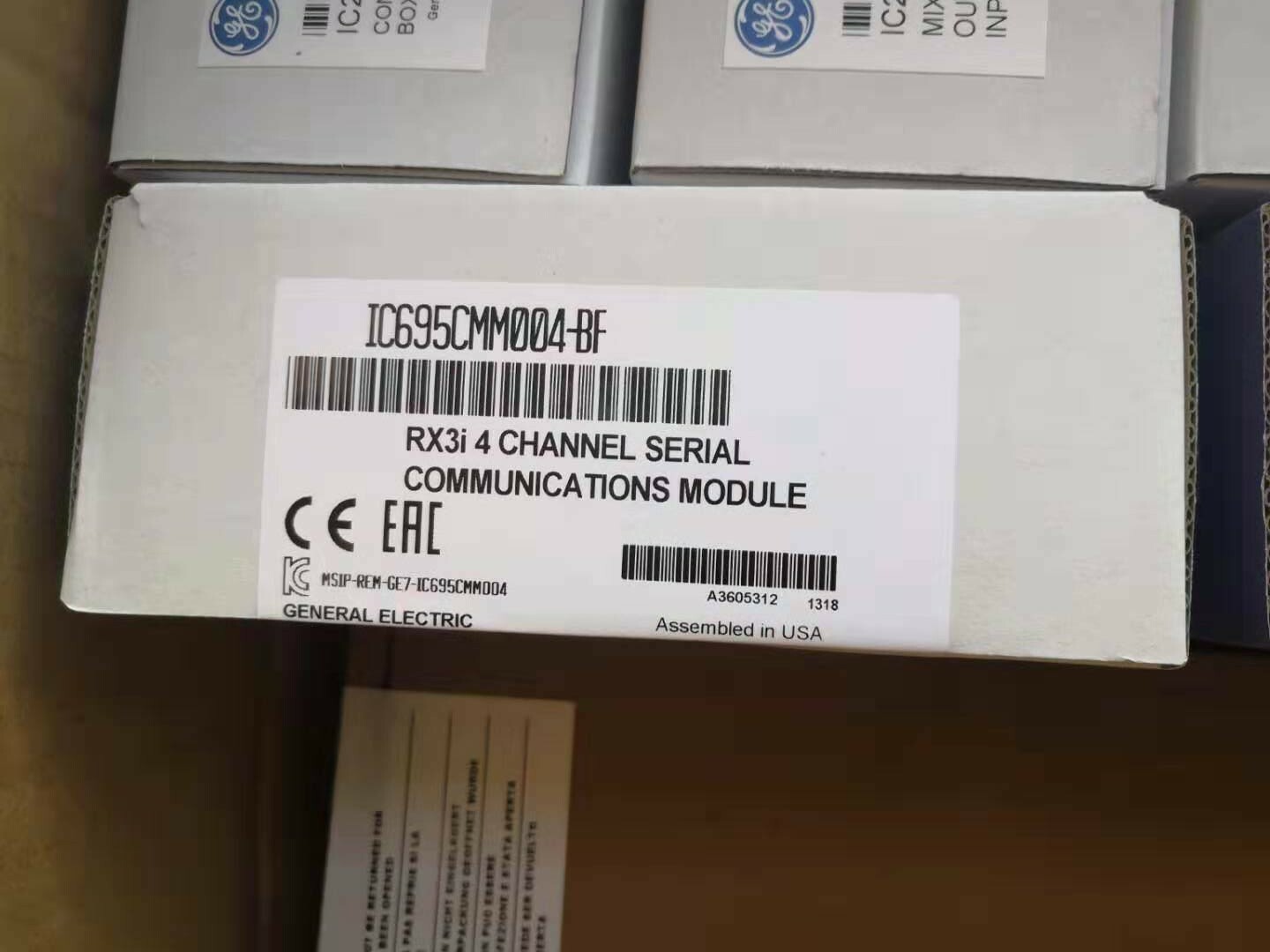 GE IC695CMM004 NEW In BOX 1PCS Free Expedited Ship