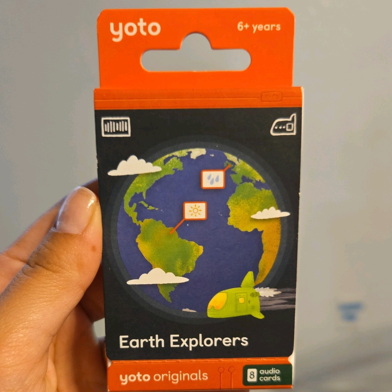 Yoto Originals Earth Explorers Audio Collection 8 Audio Book Cards
