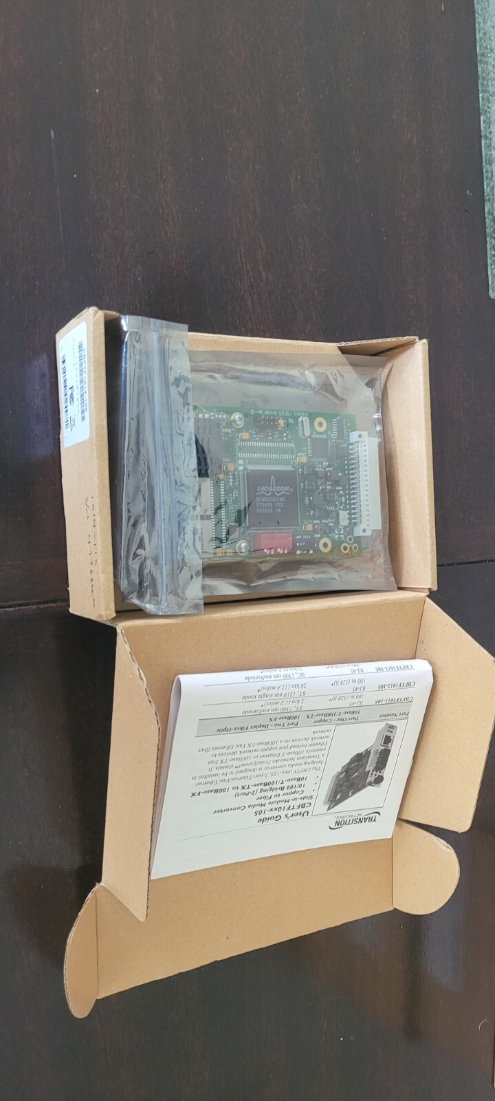 CBFTF1014-105 TRANSITION NETWORKS 10/100 Bridging Point System Media Converter