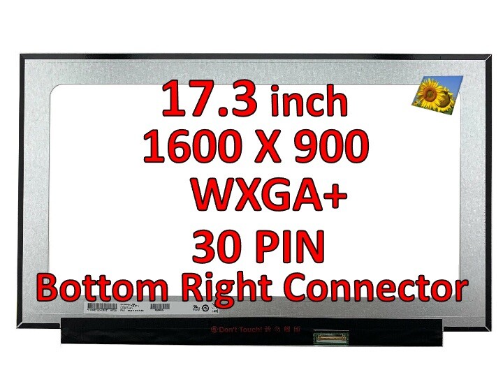 New 17.3" Non-Touch LCD LED Screen Replacement for NT173WDM-N25