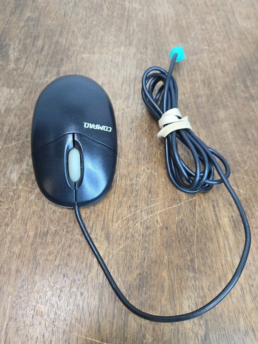 Compaq, Ball Mouse PS/2 Connector N8RBP, Untested 