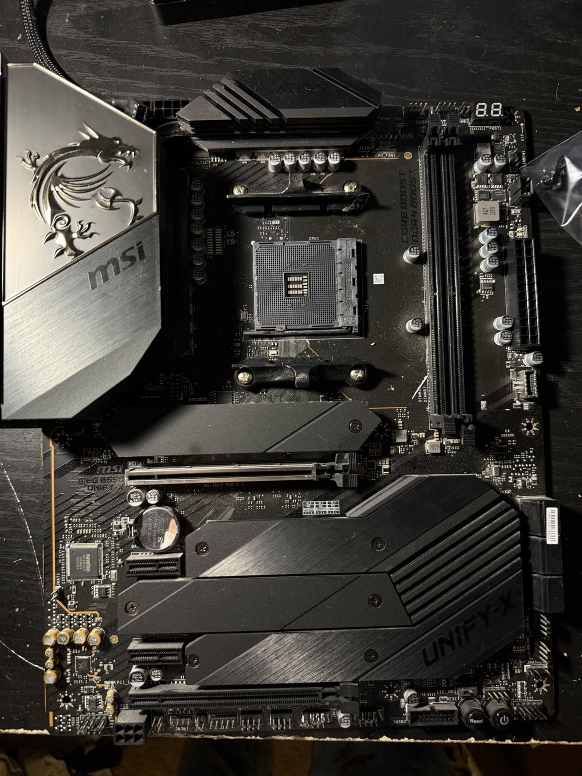 MSI Meg B550 Unify-X Socket AM4 AMD Motherboard