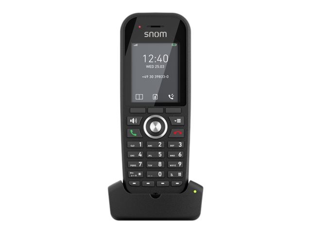 Snom m30 Dect Handset Phone voip Voice over ip TCP/IP Clip 00004607