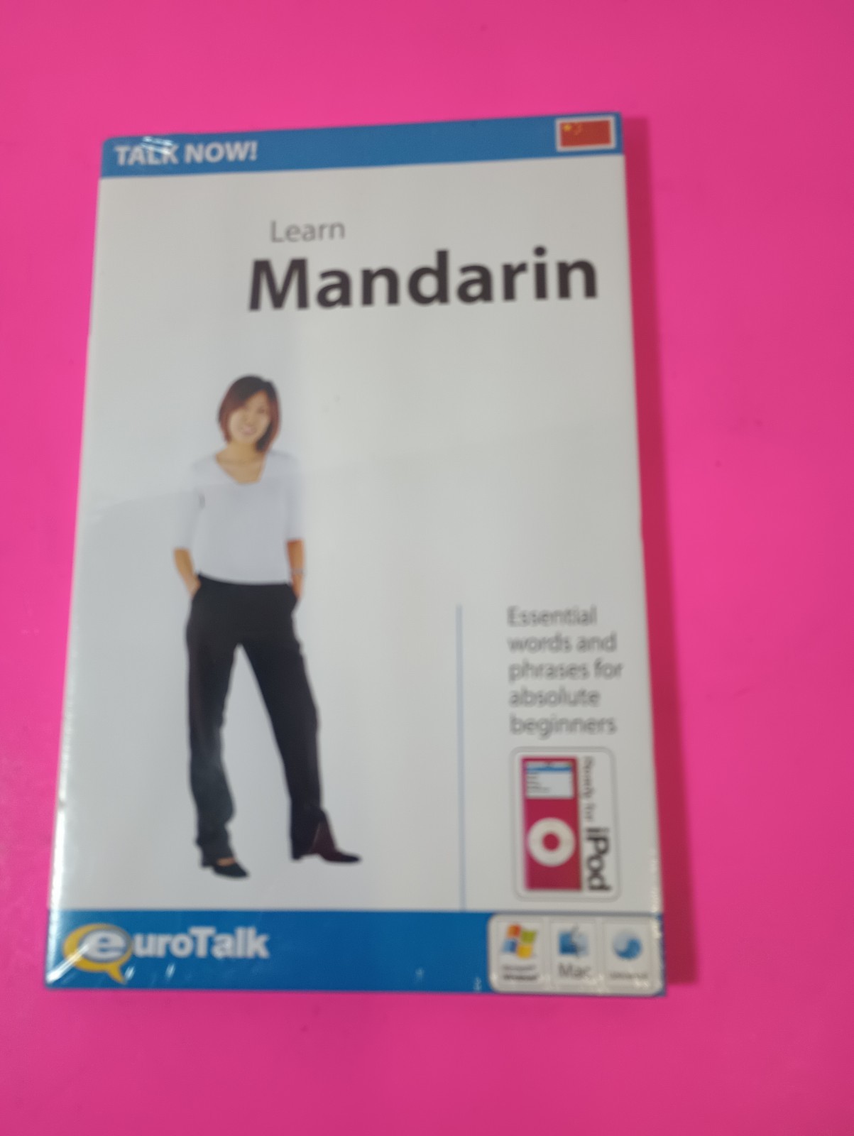 Learn Mandarin - CD-ROM - Eurotalk Interactive World Talk - BRAND NEW