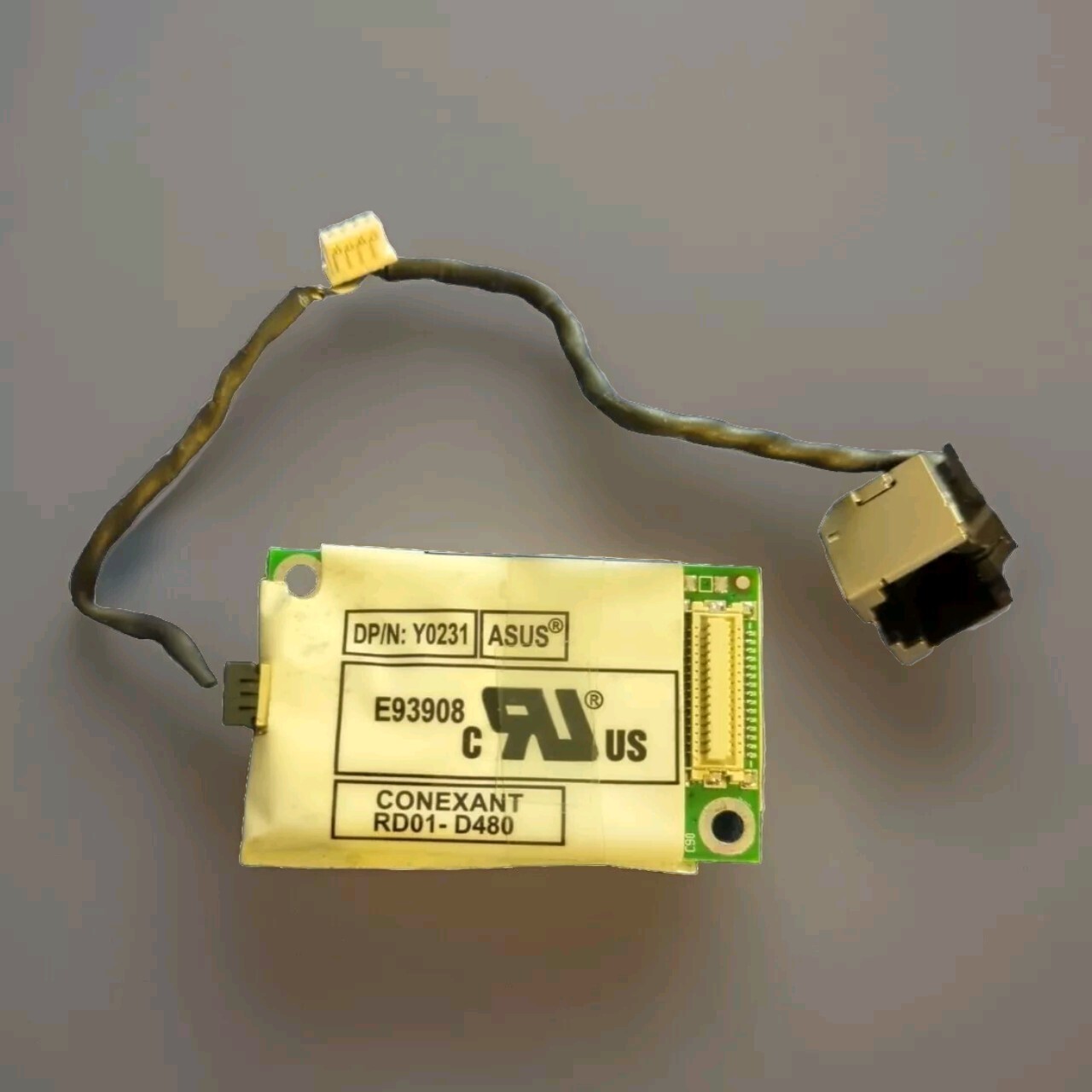 DELL ASUS Card Modem RD01-D480 3652B-RD01D480 CN-0Y0231-69861-4BI-4B86 Y0231