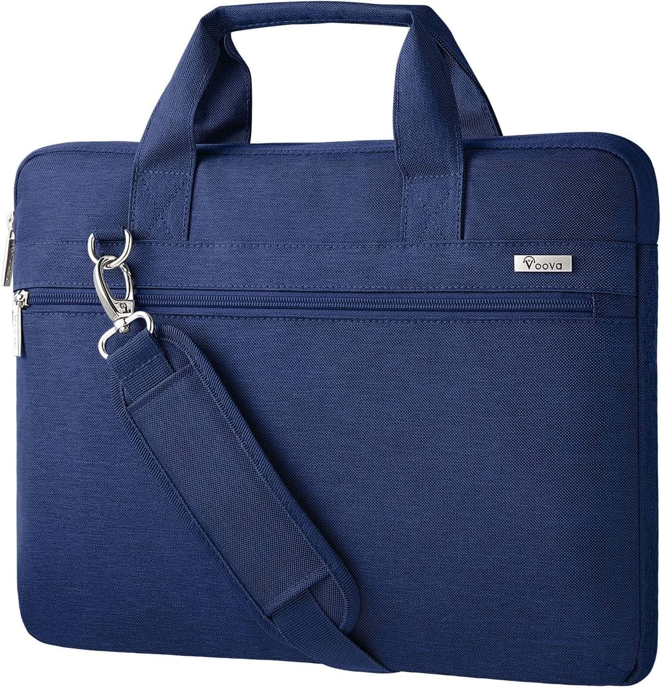 Voova 17.3-17 Inch Laptop Bag, Shoulder Bag, MacBook Case, Blue
