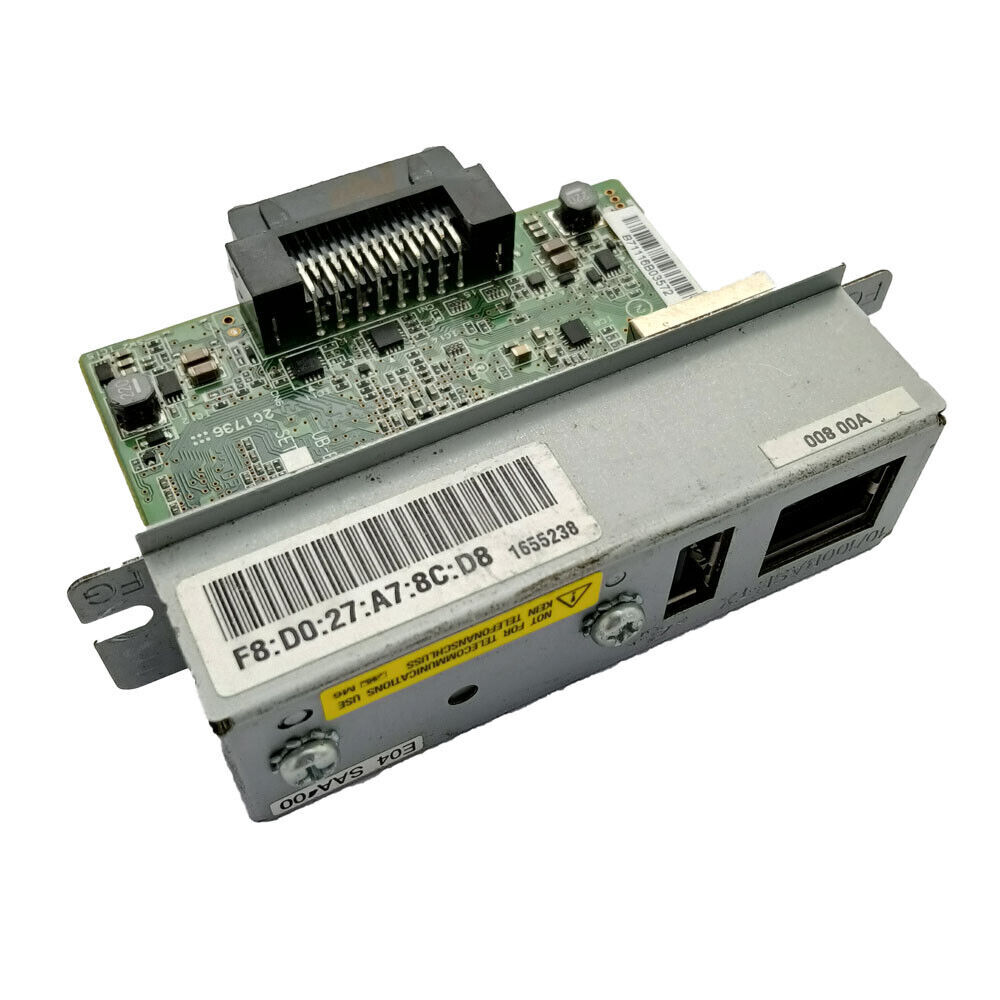 Ub-e04 Ethernet interface Fits For Epson T82 M329a C32c824541 T88VI tm-u220pb