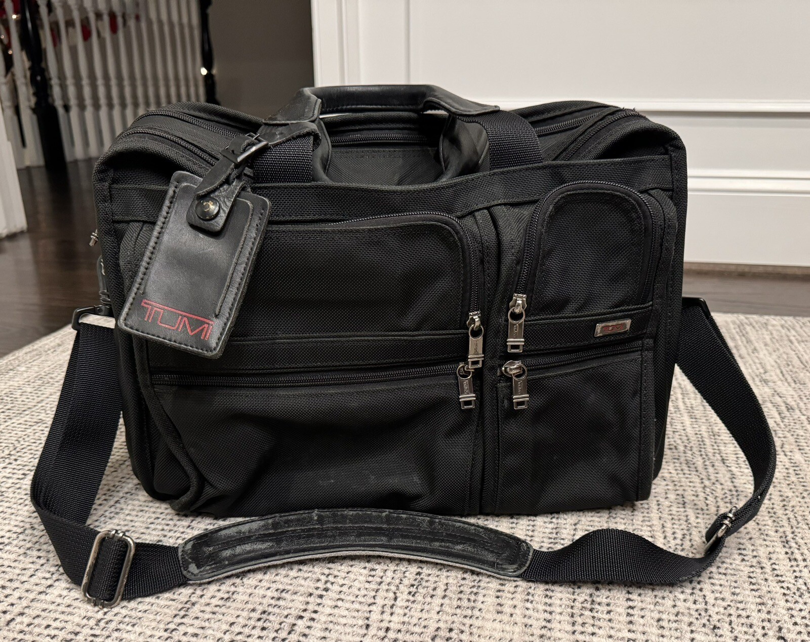 $625 TUMI Alpha (26041D4) Expandable Organizer Laptop Brief