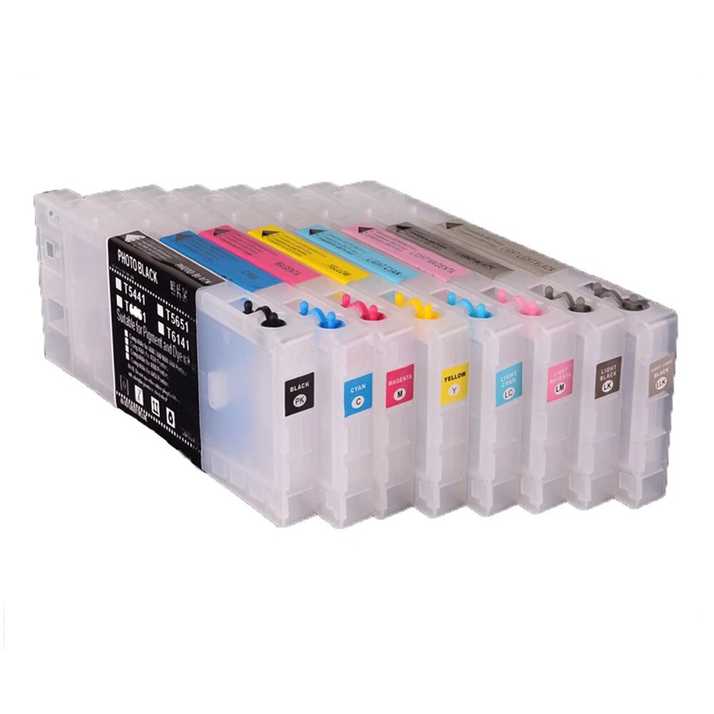 High Quality T5441-T5448 Empty Refillable Ink Cartridge for Epson 4000 7600 9600