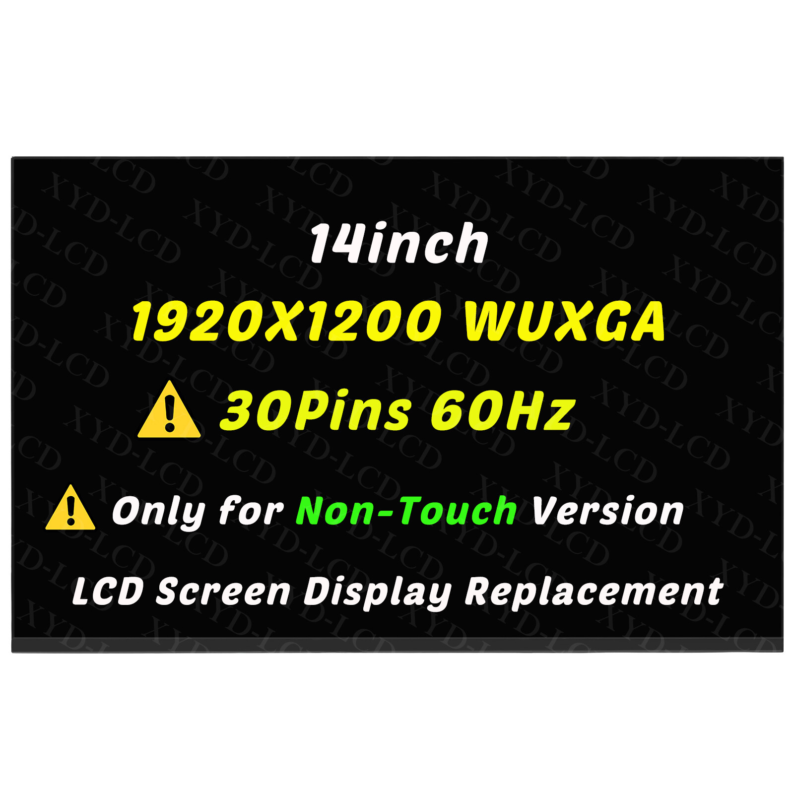 New 14in 30Pins LCD Screen Panel for Lenovo ThinkPad T14s Gen 3 Type 21CQ 21CR