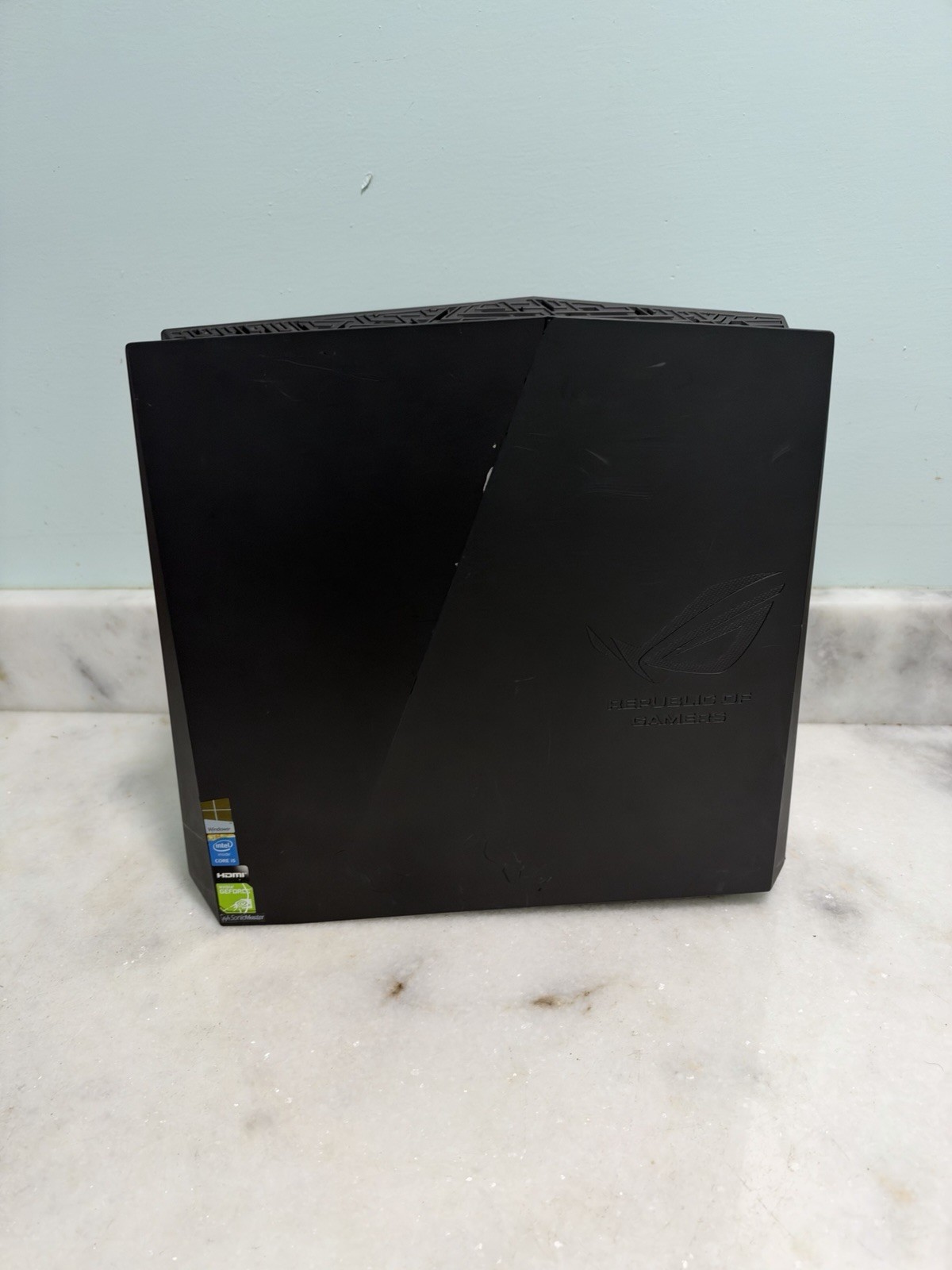 ASUS ROG G20AJ Gaming Desktop i5-4460 8GB 1TB NVIDIA UNTESTED AS-IS