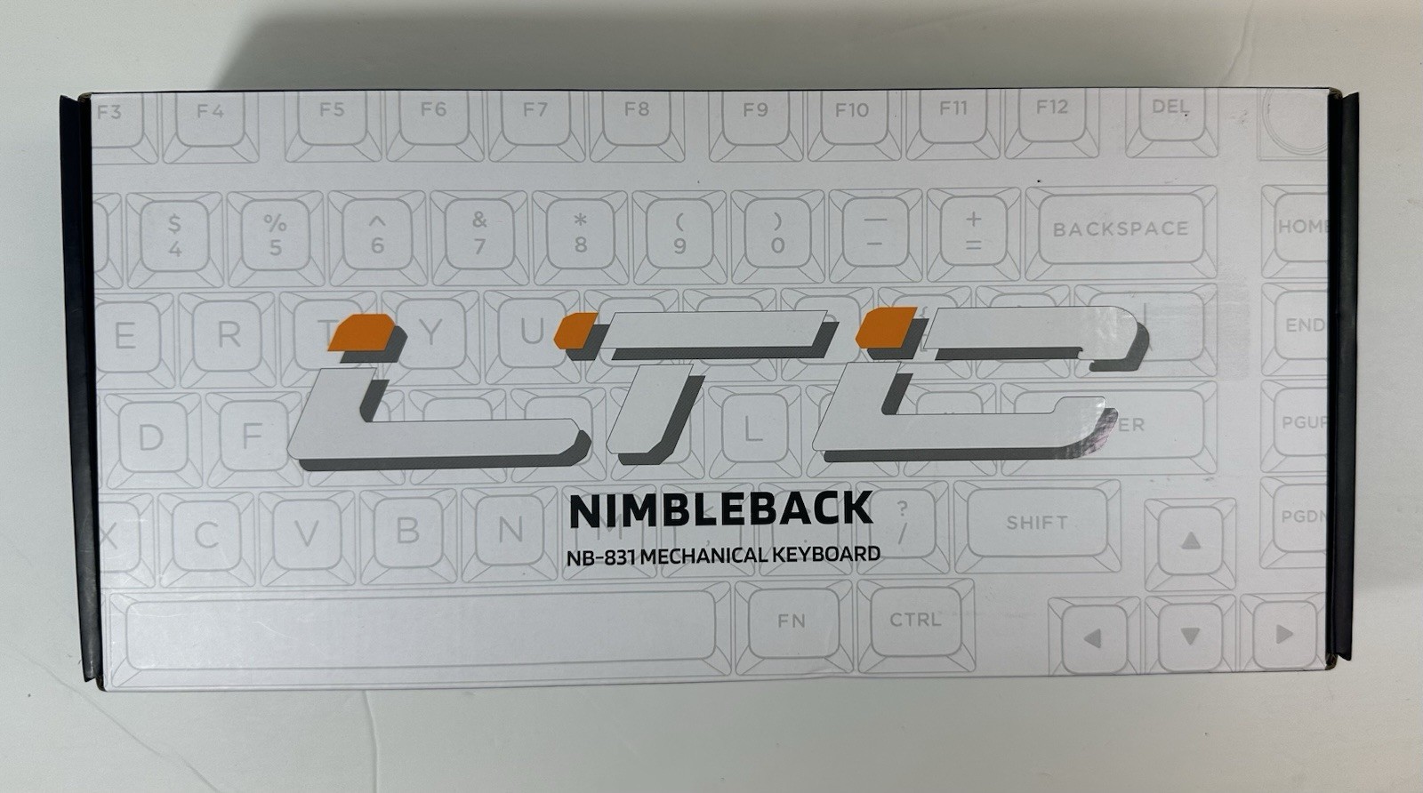 LTC Nimbleback NB831 mechanical keyboard. Black Brand New