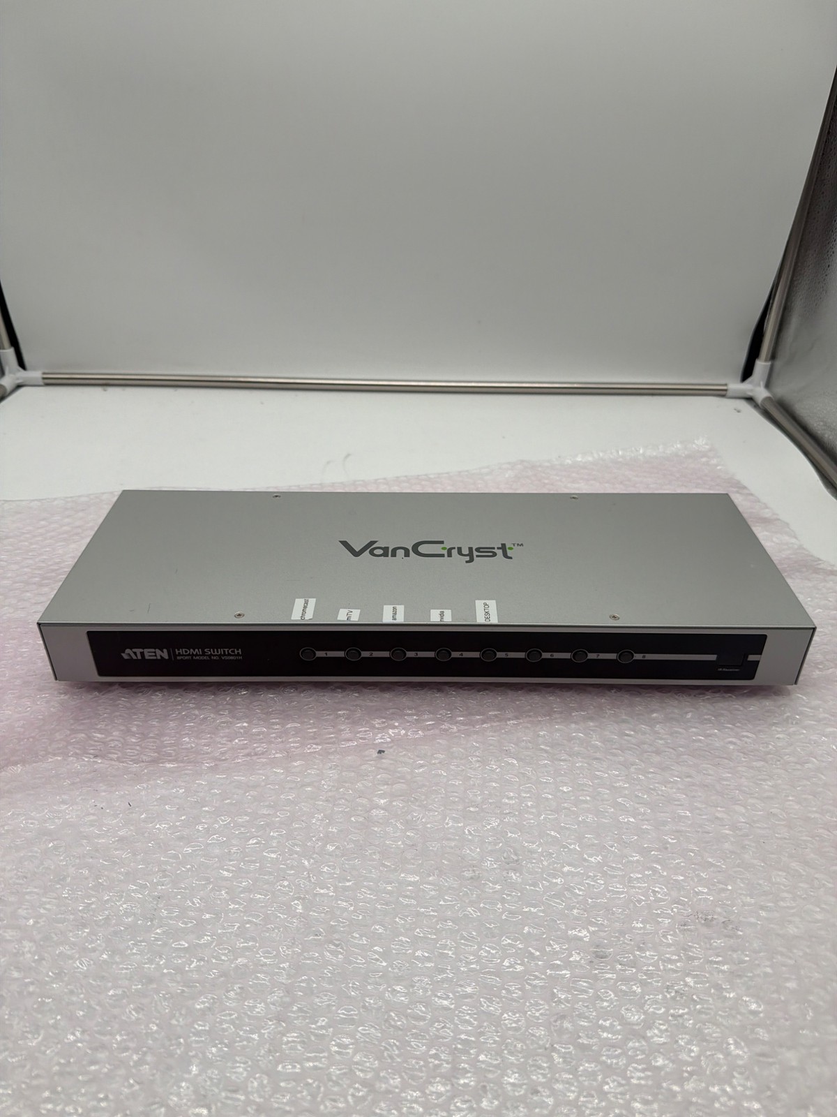 ATEN VS0801H VanCryst 8-Port HDMI Switch - Tested Working