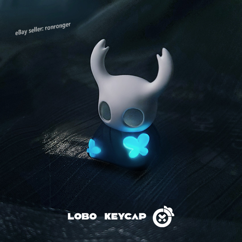 Hollow Knight Translucent Resin Custom ESC Keycap for Mechanical Keyboard