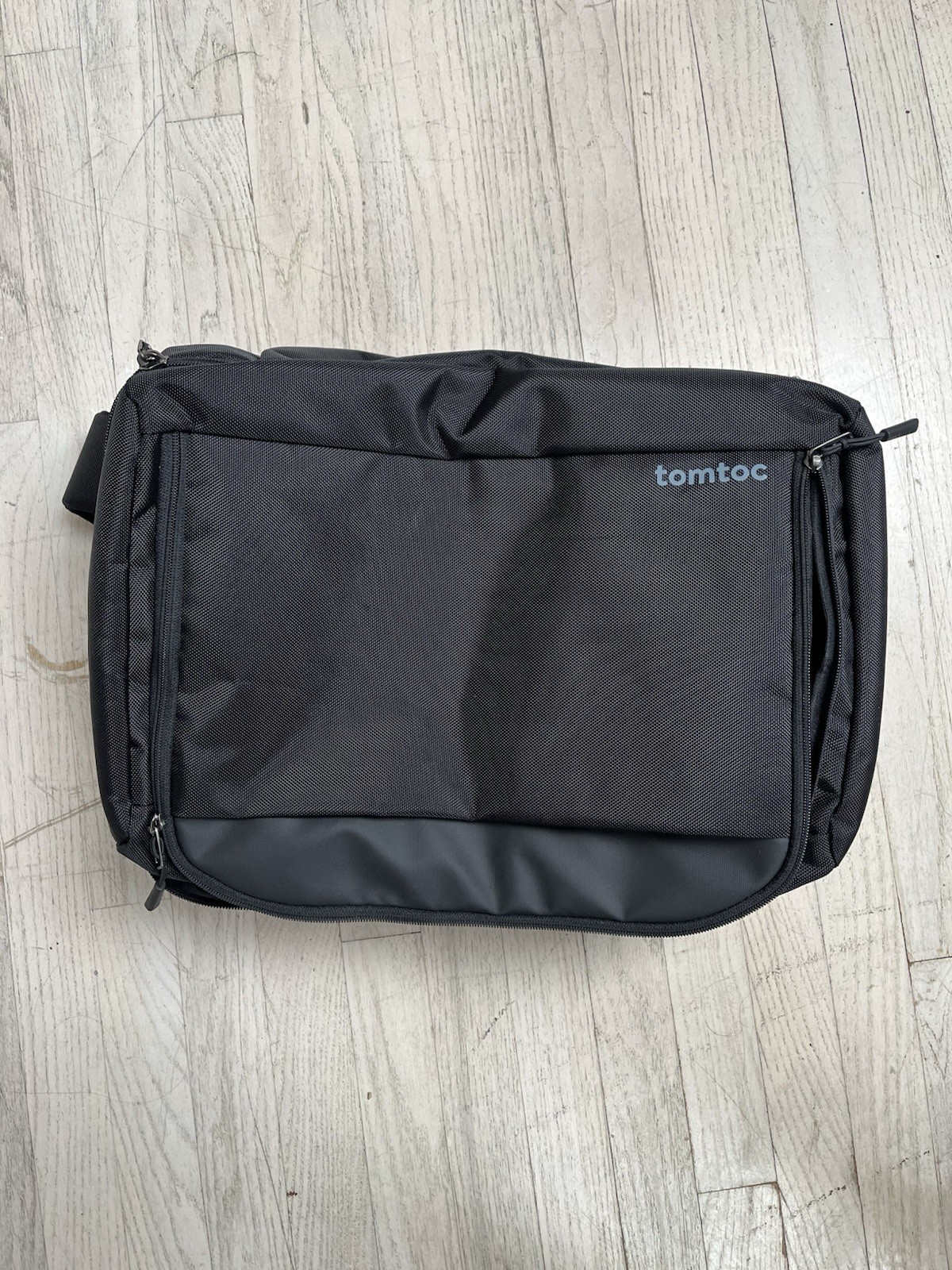 tomtoc Navigator-G43 PS5 Backpack Black Padded Gaming Travel Bag G43M1D1