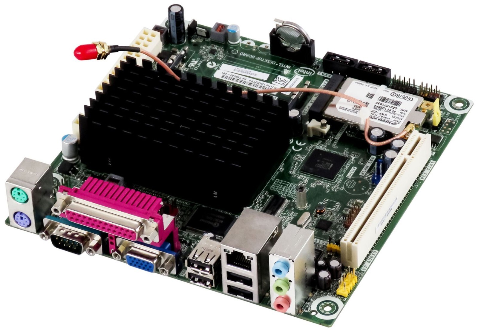 MOTHERBOARDS INTEL D525MW ATOM 1.8GHZ DDR3 GIGABIT MINI-ITX INTEL GMA3150 + WIFI