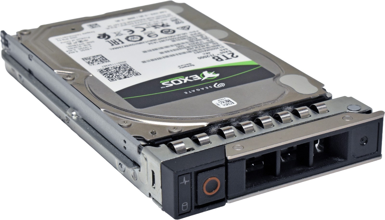 Seagate EXOS 2TB 2.5" 7.2K 12G SAS SED HDD ST2000NX0263 +Caddy 0DXD9H for R750
