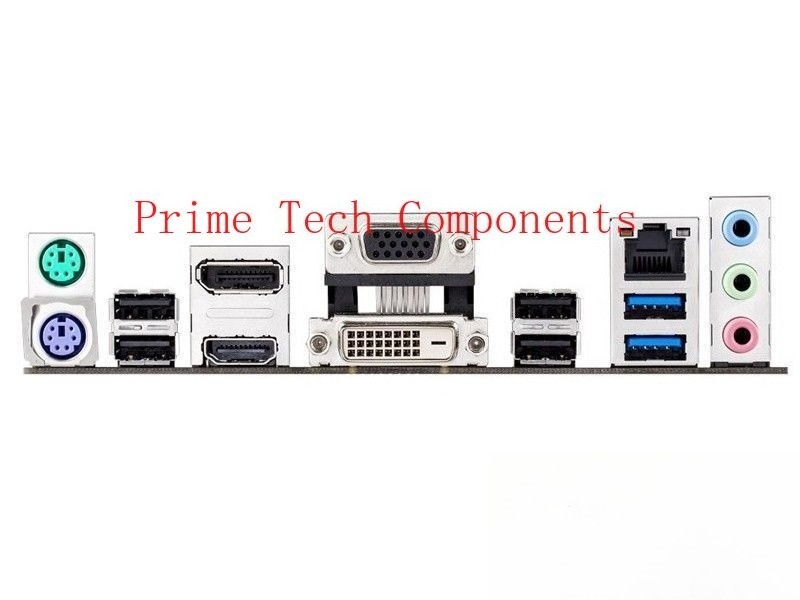 OEM I/O Shield For backplate ASUS B85M-E R2.0 Motherboard Backplate IO