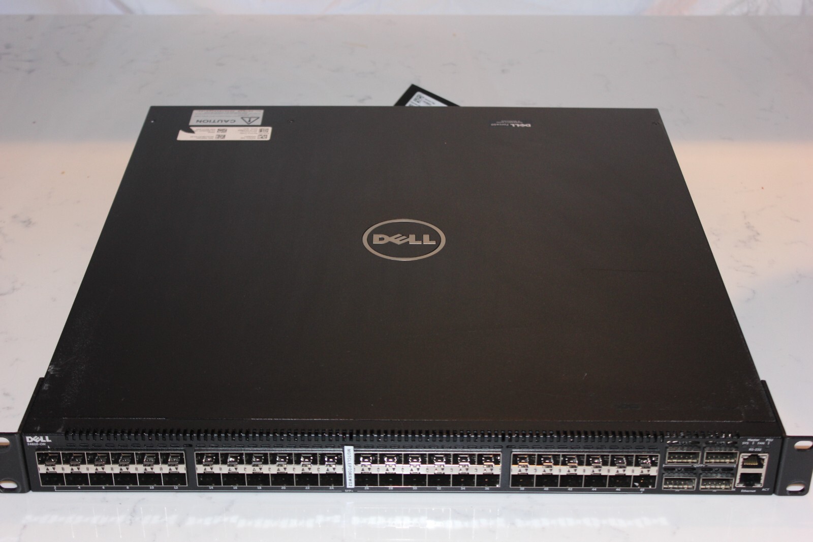 Dell S4810-ON Open Network Switch 48x 10GbE SFP+, 4x QSFP+ Dual Power