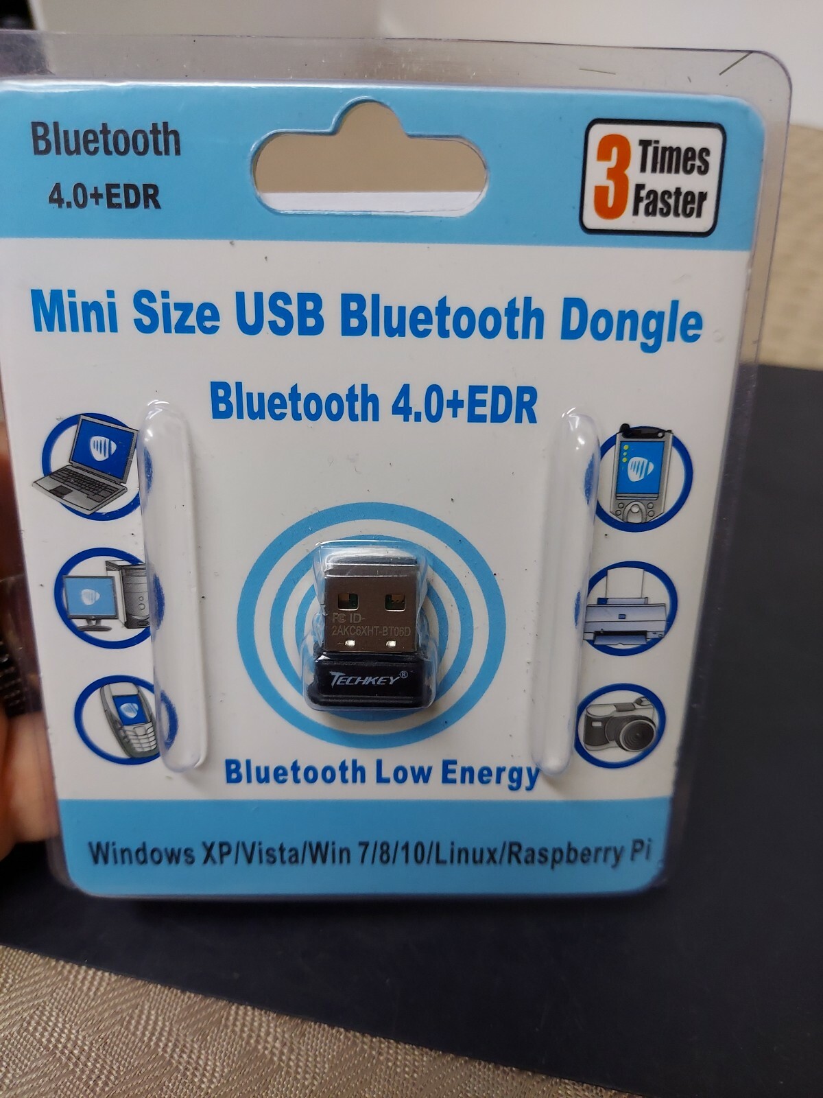 TechKey Mini Size Bluetooth 4.0 USB Dongle EDR