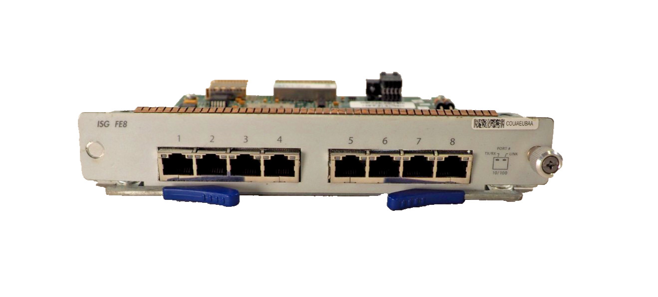 Juniper NS-ISG-FE8 8 Port Fast Ethernet Module 800-0047-104