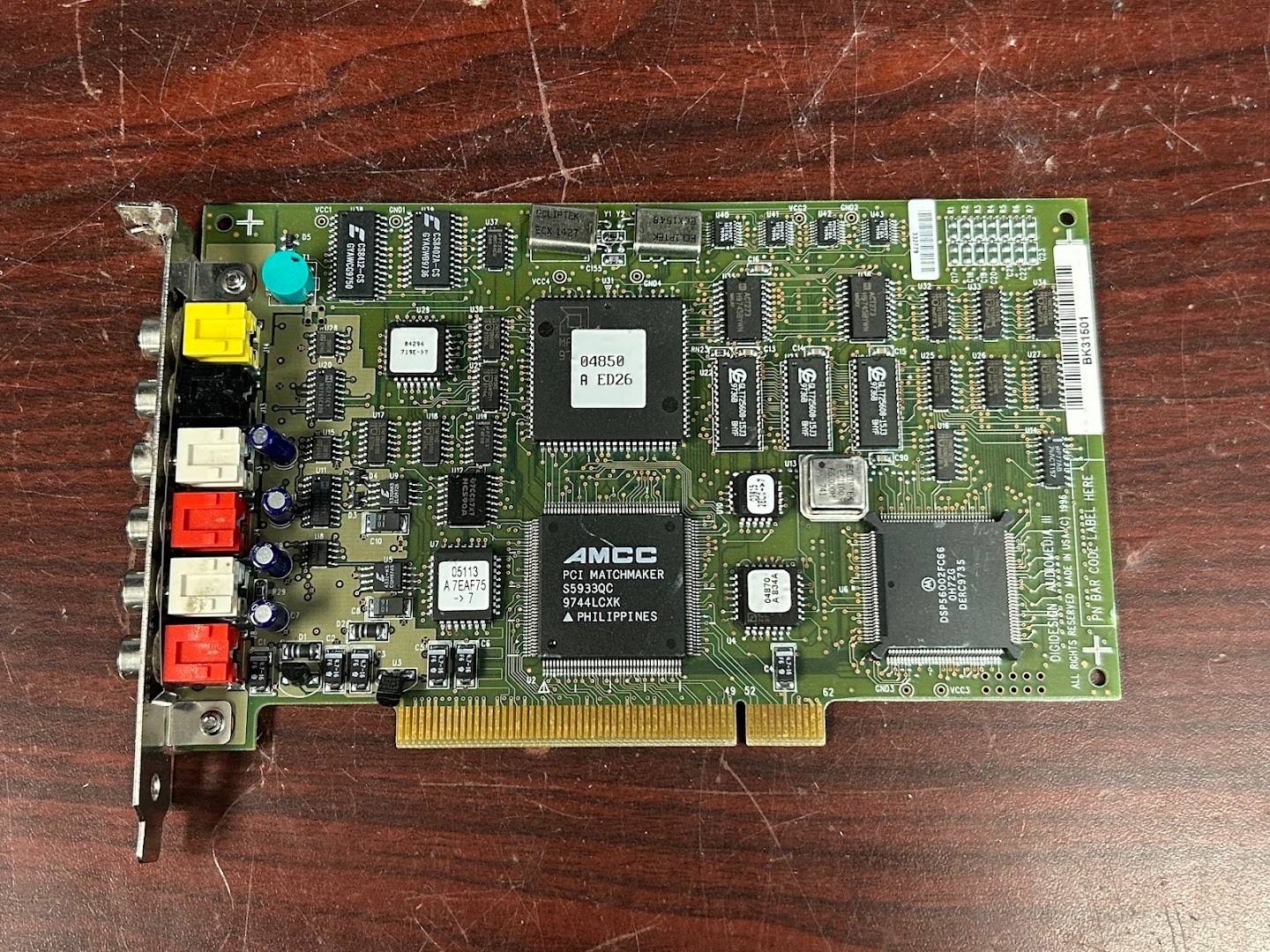 Digidesign Audiomedia III PCI Card Pro Tools DSP Mac PC Vintage Audio 18-Bit #95