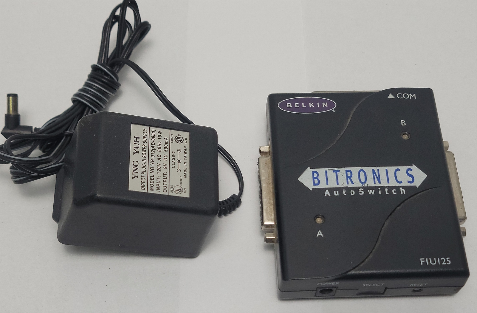 Belkin F1U125 Bitronics Auto Switch w/ Power Supply