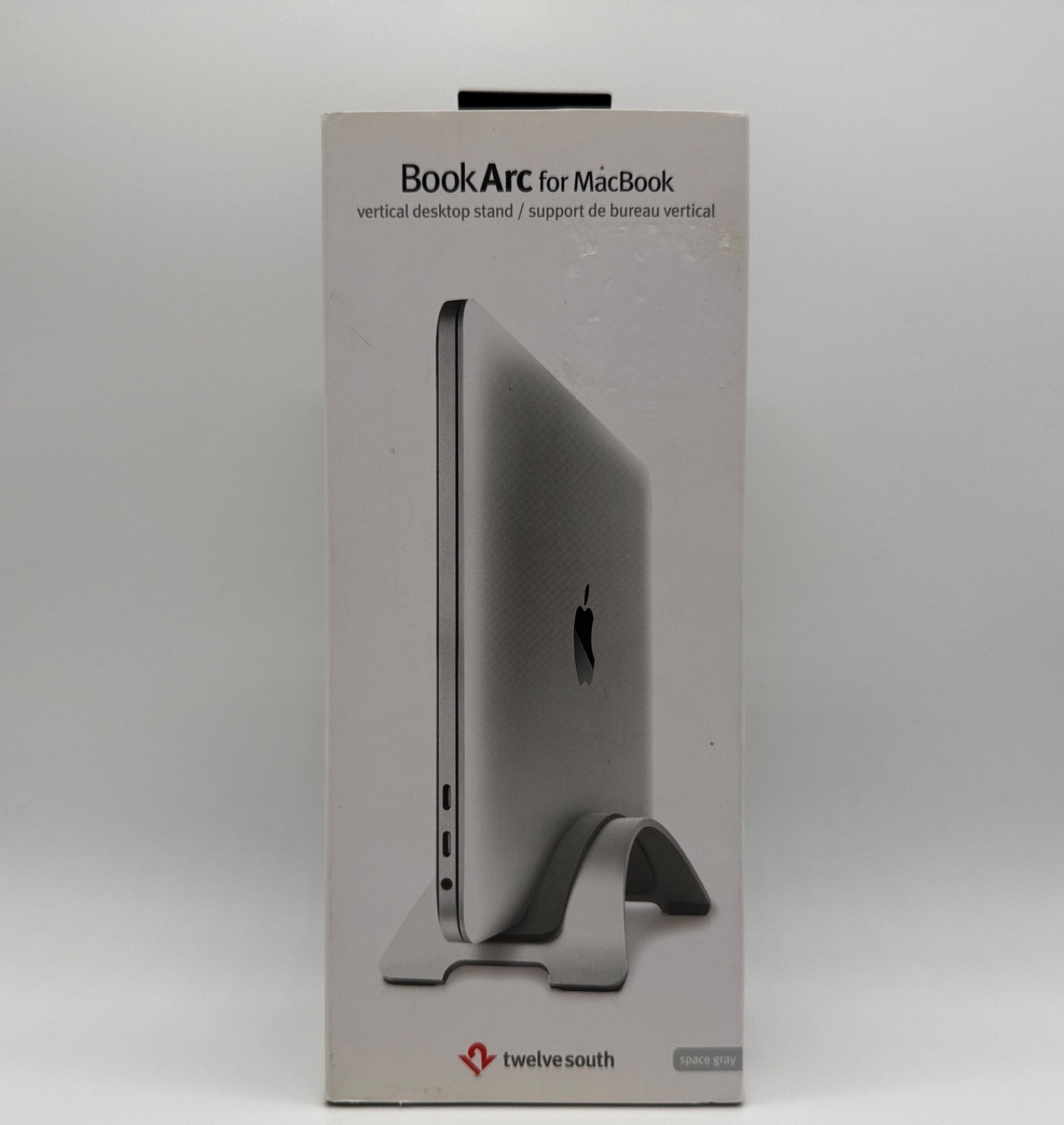 Twelve South BookArc for MacBook Desktop Stand Space Gray w/ Fit Insert New