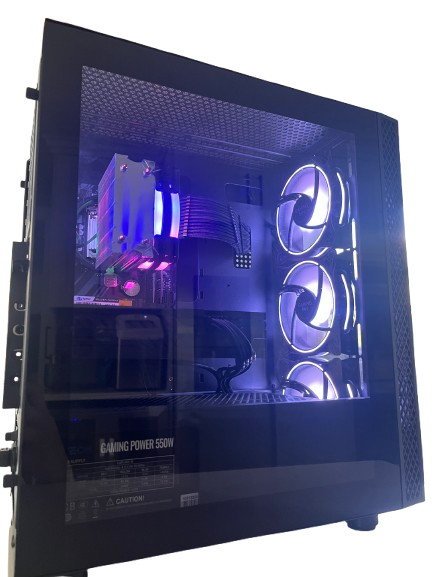 NOVATECH Phantom Gaming PC - Used. 16GB RAM, Intel Xeon E3-1230 @ 3.3GHz, RX 580