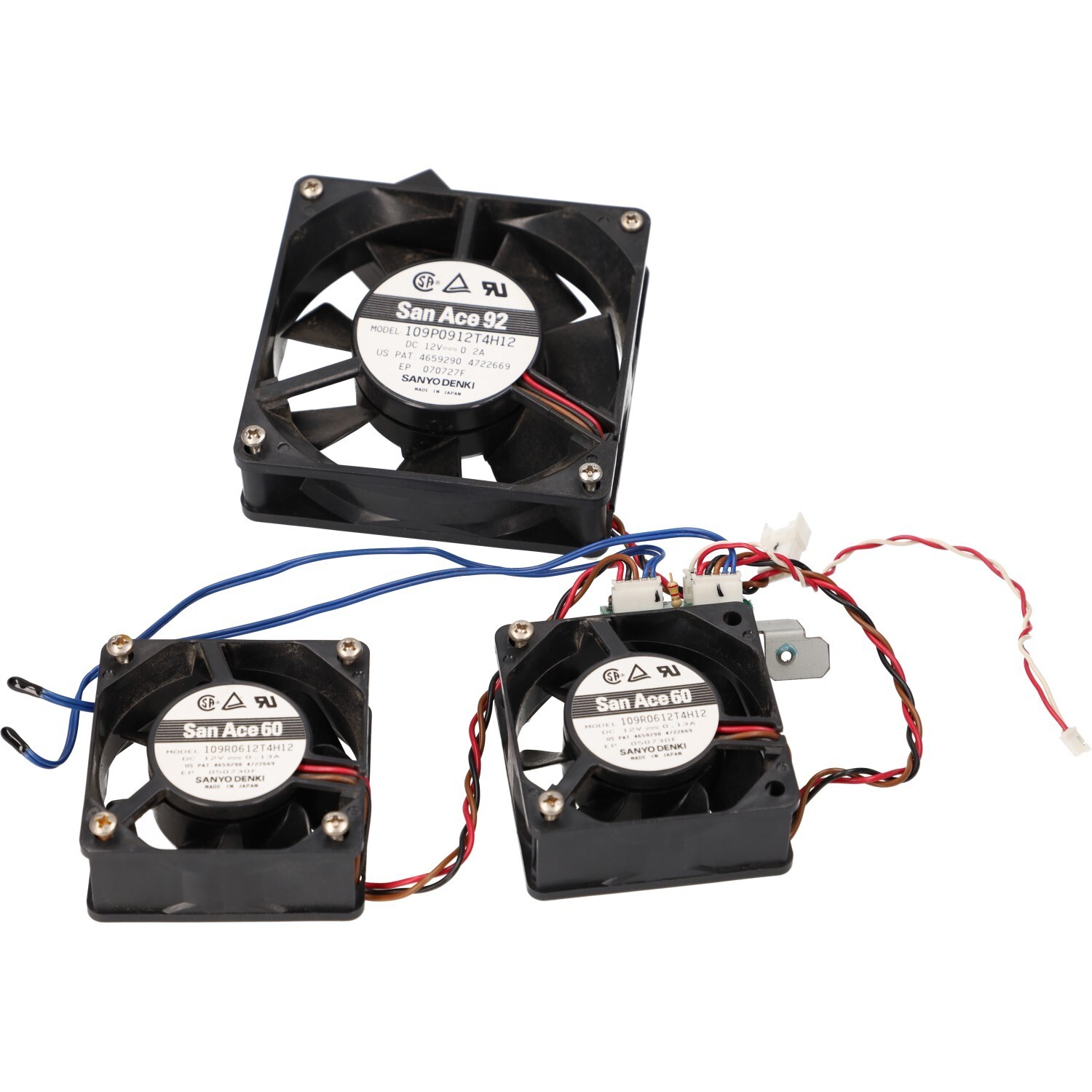 San Ace 60 Model:109R0612T4H12 and San Ace 92 Model: 109O0912T4H12