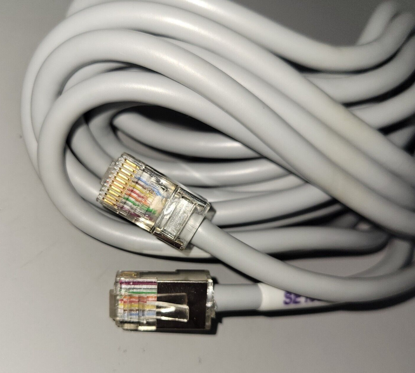 X-Rite SE108-69 10' Interface Data Cable 10c/RJ45 Male to 10C/RJ45 Male  (B557)