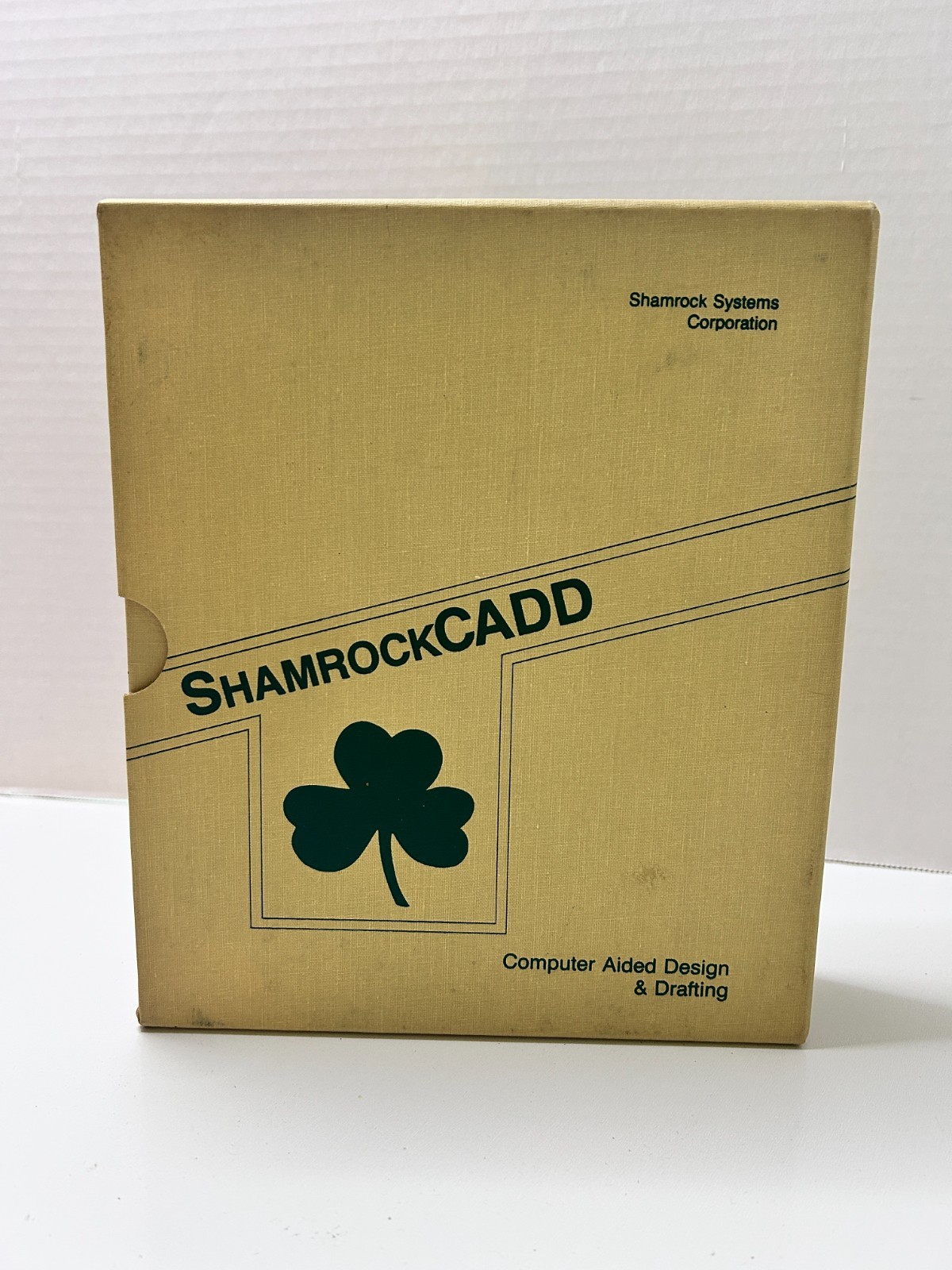 ShamrockCADD DOS CAD Software 1987 COMPLETE Dealer Demo Copy IBM PC XT AT RARE