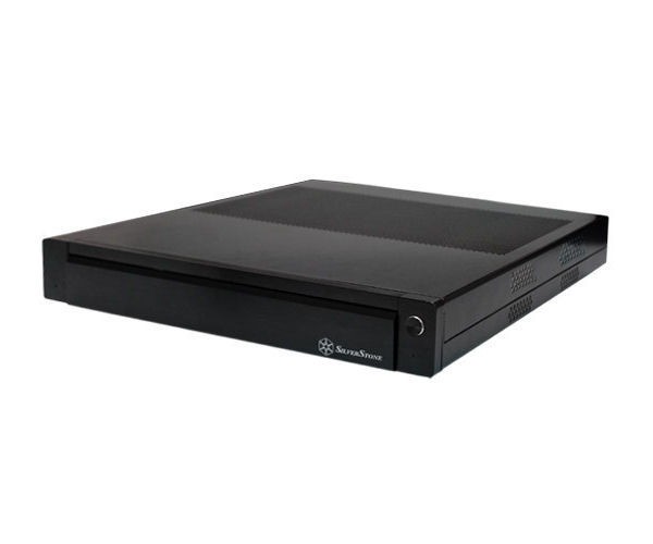Silverstone LC19B-R (Black + Card Reader) Ultra Slim HTPC Case/Chassis