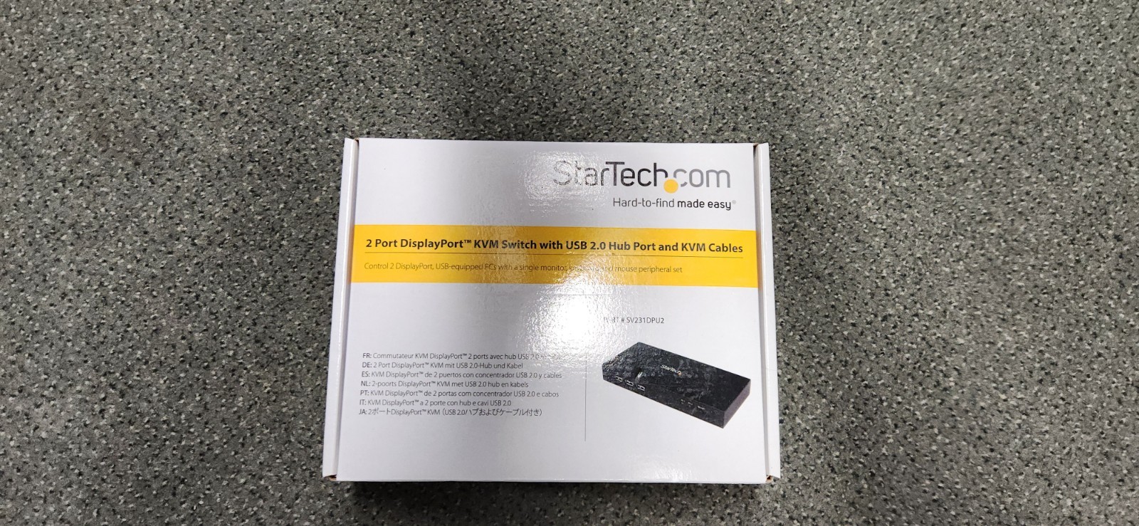 Startech Dual Displayport KVM