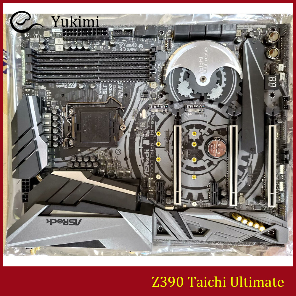 FOR ASROCK Z390 Taichi Ultimate DDR4 LGA 1151 128GB HDMI DisplayPort Motherboard