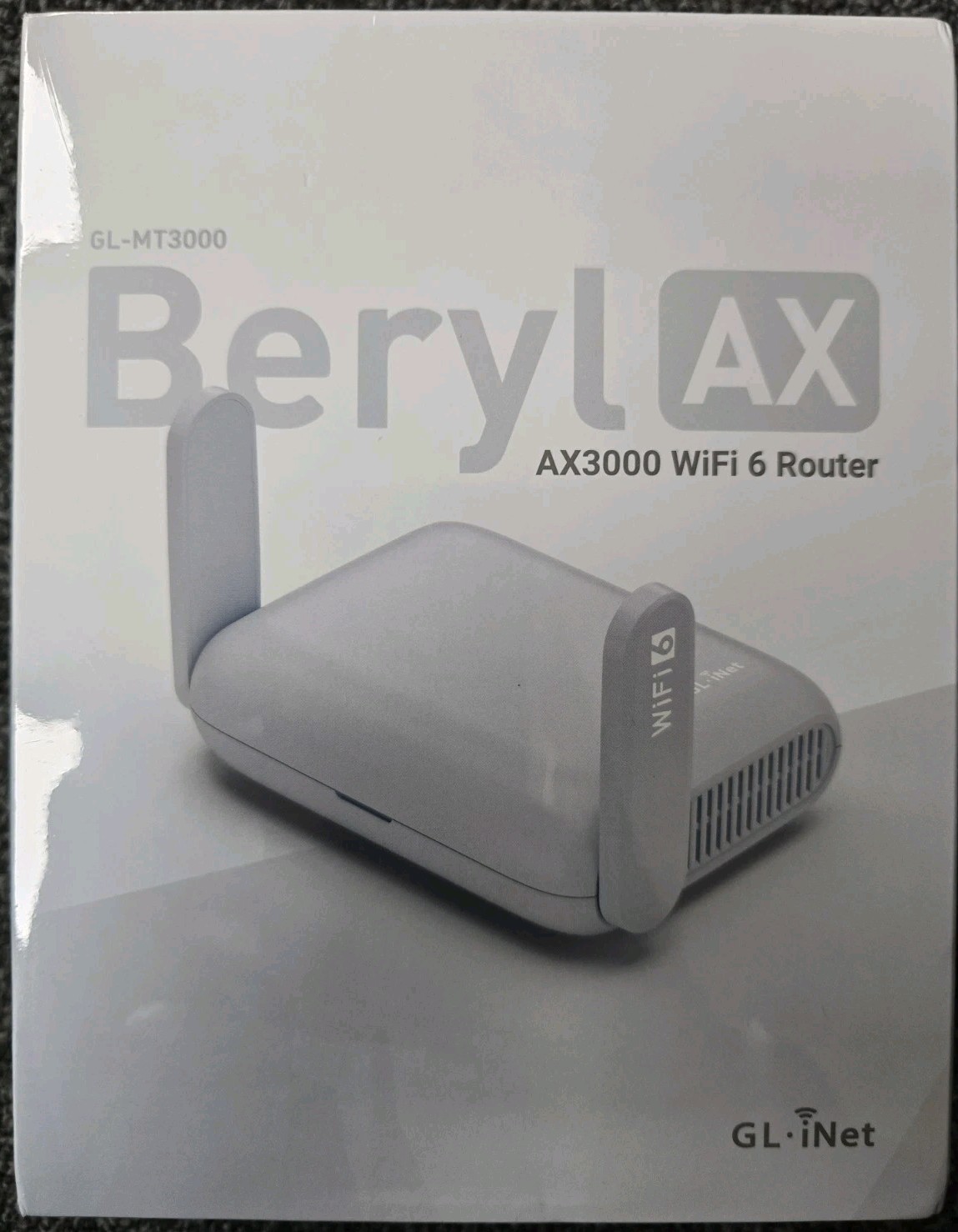 GL.iNet MT3000 Beryl AX WiFi 6 Travel Router 2.5G WAN OpenWrt