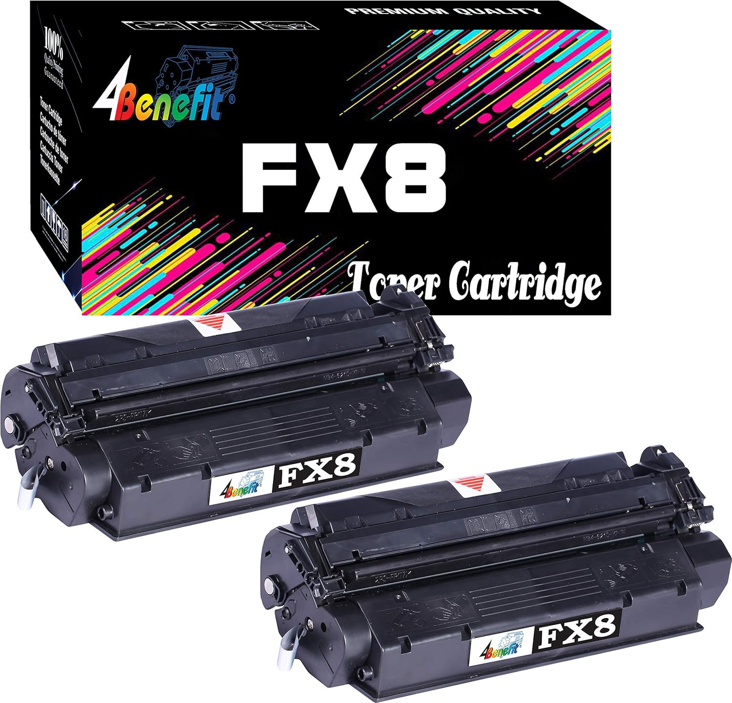 Compatible with Toner Cartridge FX-8 (2-Pack) S35 (2Xblack) 7833A001AA A8955A0 U