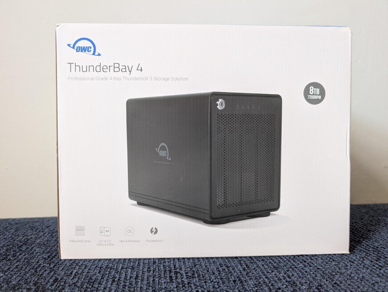OWC Thunderbay 4 Enclosure Thunderbolt 3 NO DRIVES, Enclosure Only