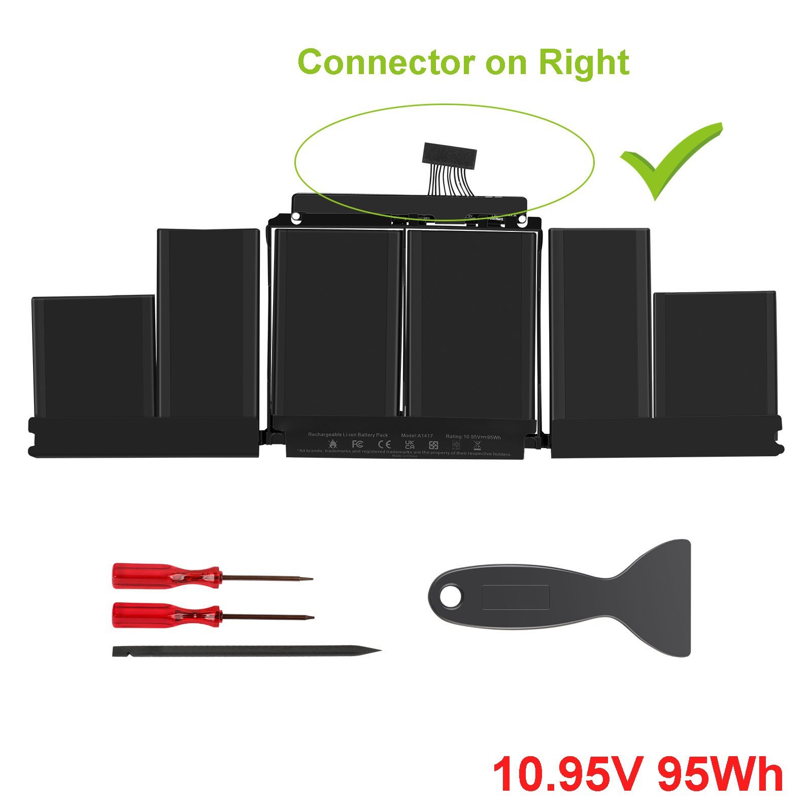 A1494 A1618 /A1417 Battery For Apple MacBook 15"Retina A1398 2012 2013 2014 2015