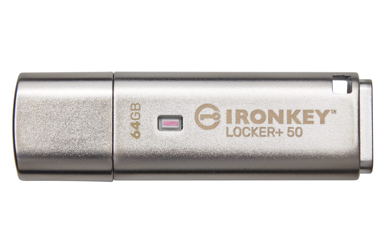 Ironkey Locker+ 50 64GB Encrypted USB Flash Drive | USB 3.2 Gen 1 | Protection