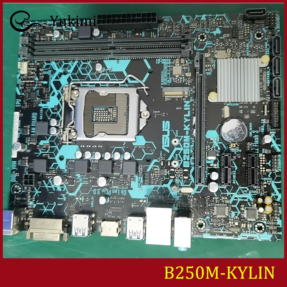 FOR ASUS B250M-KYLIN Ｍotherboard Test OK