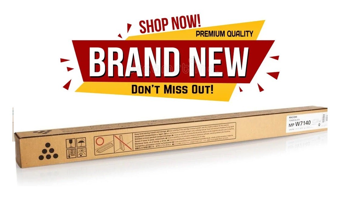 Genuine Ricoh 821021 (821023) Black Toner - NEW SEALED