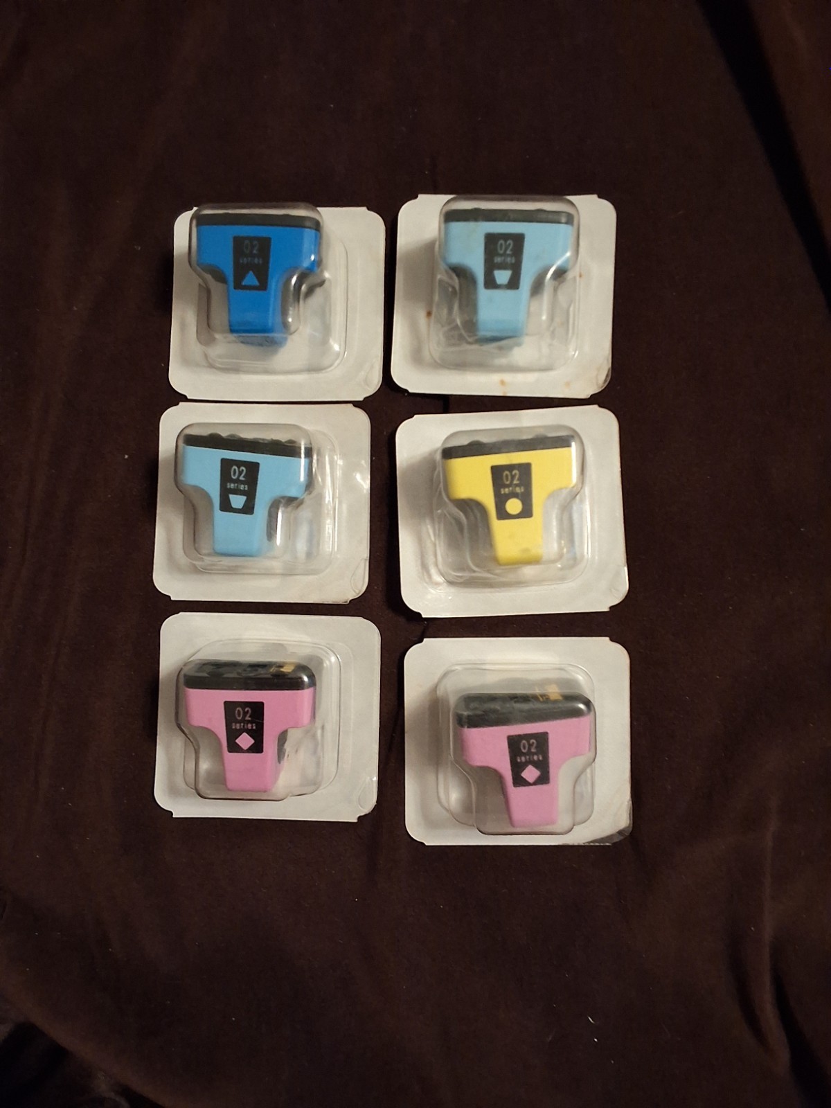 HP 02 Series Ink. 6 Count