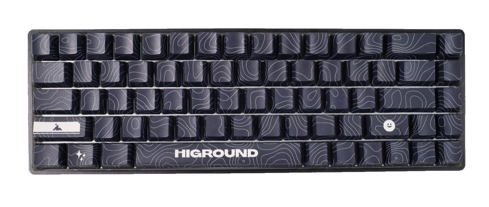 Higround Basecamp 65+ BLACKICE TTC Milky USB-C Mechanical Keyboard