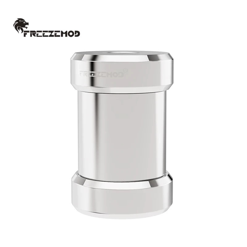 FreezeMod G1/4" Water Cooling Composite Plate Filter Fine Screen GLQ-JX1 Silver
